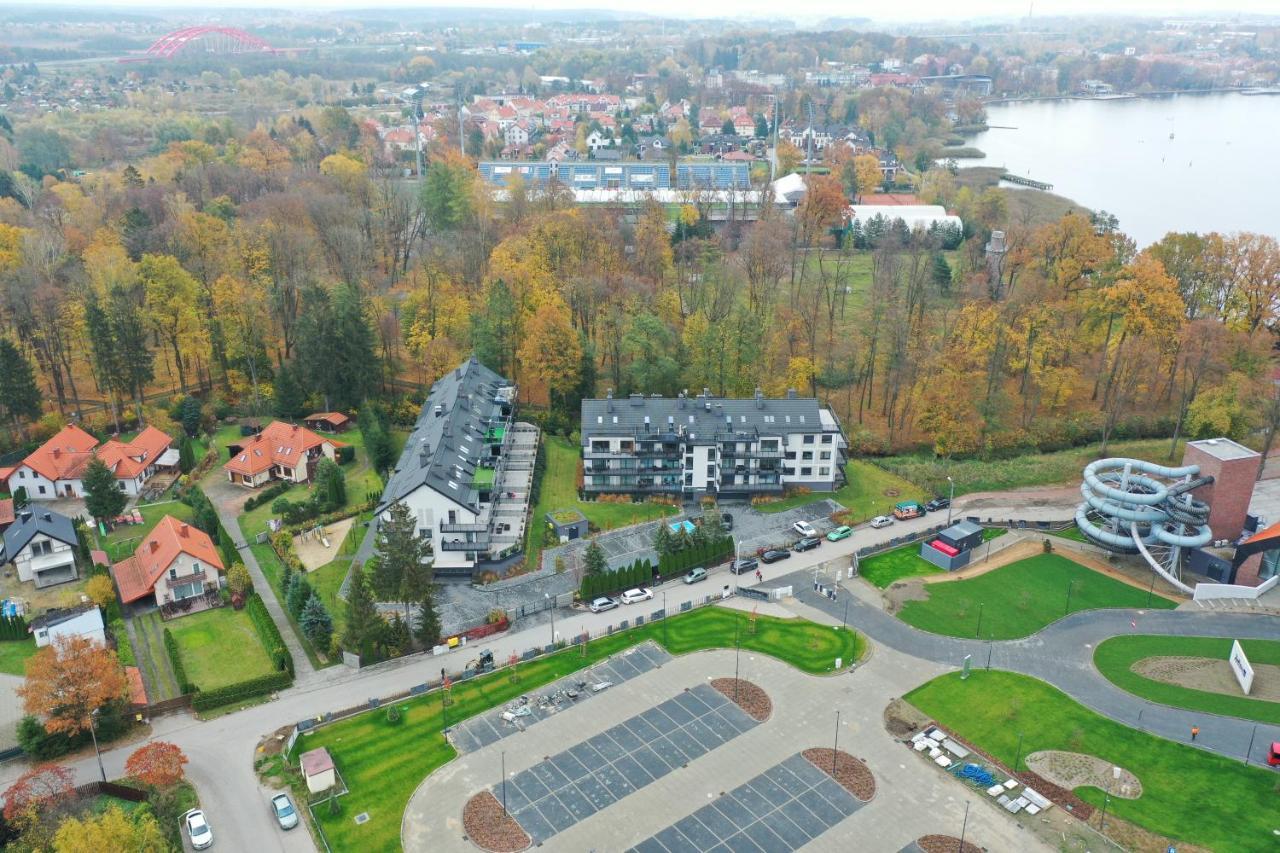 Apartament Twierdza Z Widokiem Na Jezioro Ostróda Kültér fotó